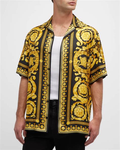 versace oberteil hemd|All Shirts .